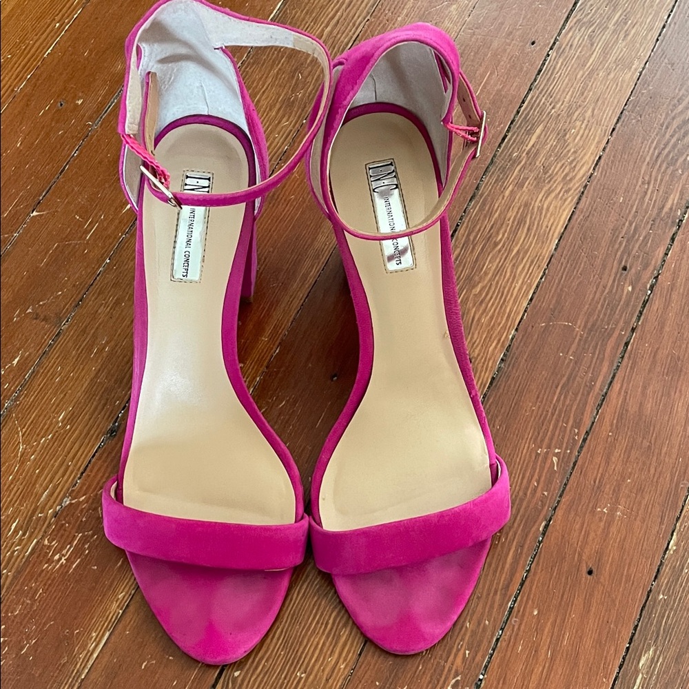 INC International Concepts Fuchsia Heels